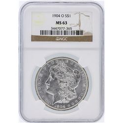 1904-O NGC MS63 Morgan Silver Dollar