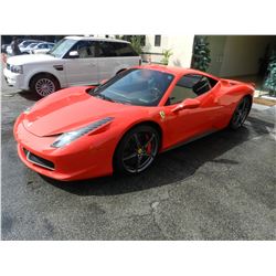 2010 Red Ferrari 458