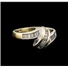 Image 1 : 0.80ctw Diamond Ring - 18KT Yellow Gold