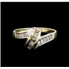 Image 2 : 0.80ctw Diamond Ring - 18KT Yellow Gold