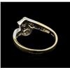 Image 3 : 0.80ctw Diamond Ring - 18KT Yellow Gold