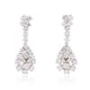 Image 1 : 14KT White Gold 1.83ctw Diamond Earrings