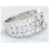 Image 2 : 1.25ctw Diamond Ring - 18KT White Gold