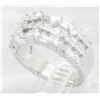 Image 5 : 1.25ctw Diamond Ring - 18KT White Gold