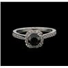 Image 2 : 1.13ctw Black Diamond Ring - 14KT White Gold