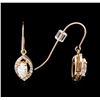Image 2 : 1.80ctw Diamond Earrings - 14KT Rose Gold