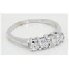 Image 7 : 0.81ctw Diamond Ring - 14KT White Gold