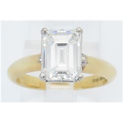 2.08ct Diamond Ring - 18KT Yellow Gold
