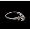 Image 2 : 0.69ctw Diamond Ring - 14KT White Gold