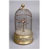 Image 1 : A GILT BRASS BIRD CAGE AUTOMOTOR, CONTINENTAL, 19th CENTURY, the bird with a musical movement...
