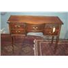 Image 1 : A SATINWOOD EBONY LINE INLAID BOWED BREAKFRONT SIDE TABLE, c.1790, central bowed drawers flank...
