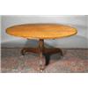 Image 1 : A SATINWOOD CROSSBANDED, BOXWOOD AND EBONY LINE INLAID OVAL SUPPER TABLE, ENGLISH, c.1800, on...