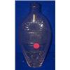 Image 1 : A LARGE CUT GLASS FLASK, EARLY 19th CENTURY, with facet cut shoulders, the front engraved with...