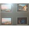 Image 1 : NEOPOLITAN SCHOOL (19th CENTURY) Gouache Four landscapes, each 8cms x 10cms, framed as one....