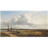 Image 1 : R.H. WOOD Oil on Geo. Rowney & Co. Mill¹d boards On the Avon Signed diagonally lower lef...