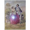 Image 1 : COLOURED LITHOGRAPH, Le Papillon, 34cms x 24cms. e100/150...
