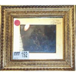 dutch school (19th century) Oil on metal panel 17th century family in an interior 8.5cms...