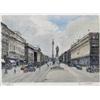 Image 1 : FLORA H. MITCHELL (1890-1973) Watercolour over pen O¹Connell Street, Dublin, with Nelson¹s...