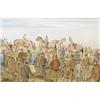 Image 1 : GLADYS MACCABE (b.1918) Oil on board Before the Race at Down Royal Signed lower left, Gl...