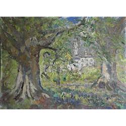 LETITIA HAMILTON (1878-1964) Oil on Windsor and Newton¹s ŒRathbone¹ canvas board St Edmunds...