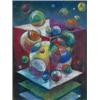 Image 1 : HARRY KERNOFF RHA (1900-1974) Mixed media, a pair Coloured boxes Signed 15cms x 19.5c...