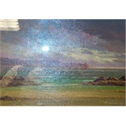 JERRY MARJORAM Oil on board Connemara Coast Signed lower right Marjoram 28cms x 37cms...