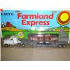 Image 1 : 1/64 Stock No. 7315 Farmland Express Hesston Equipment Hauler with 2-130-90