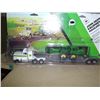 Image 1 : 1/64 Stock No. 5530 IH Truck John Deere Equip Hauling Set with 50 Series 2WD w/o Weights