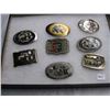 Image 1 : WFE Tractor Belt Buckles - Set of Eight