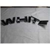 Image 2 : White Tractor Letters