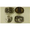 Image 1 : JD Collector Belt Buckles set of 4