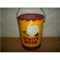 White Rose Pail