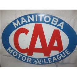 CAA Metal Sign