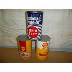 Oil Tins 1 Quart (3)