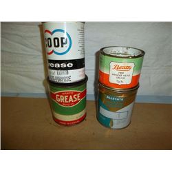 Grease Tins Assorted 1lb (4)