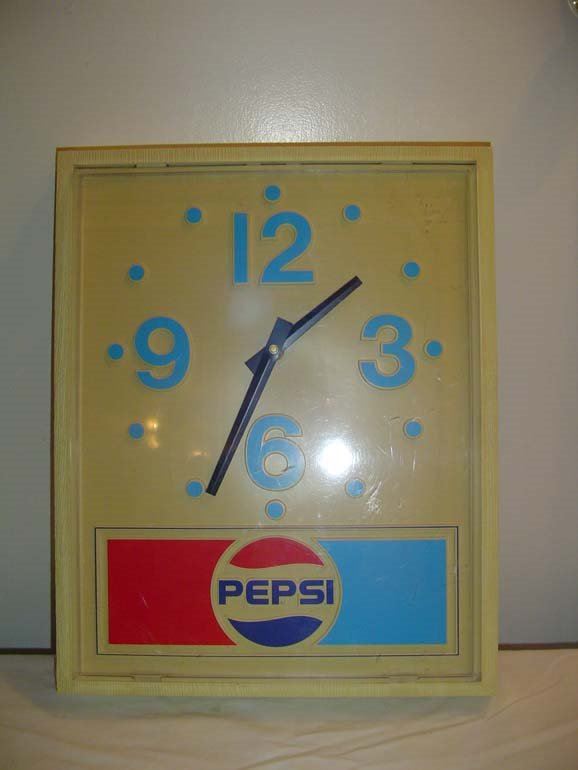 1970's Special Pepsi Cola Clock
