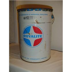 Royalite Racing Oil Royalite Oil Pail