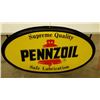Image 1 : Pennzoil Oval Plastic Sign