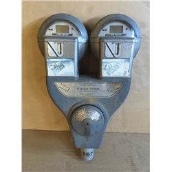 1960's Two Head Parking Meter - Digital