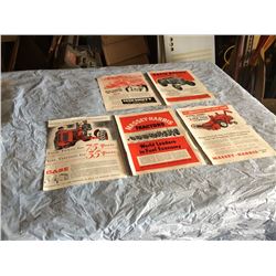 Tractor Advertising Brochures (5)