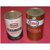 Image 1 : Texaco /Esso Extra Oil Cans