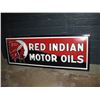 Image 2 : Red Indian Sign Metal Frame, Original with Minor Touch Ups