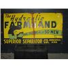 Image 1 : Hydraulic Farm Hand Superoir Seperator Sign