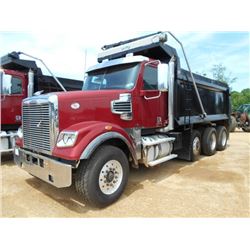 2012 FREIGHTLINER TRI-AXLE DUMP, VIN/SN:1FYHGNDR1CDBH3353 - 560 HP DETROIT DD15 ENGINE, 18 SPD TRANS