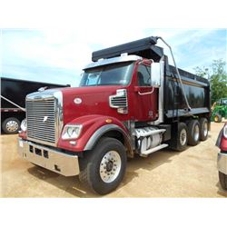 2012 FREIGHTLINER CORONADO SD TRI-AXLE DUMP, VIN/SN:1FVHGNDE3CDBH3354 - 560 HP DETROIT DD15 ENGINE, 