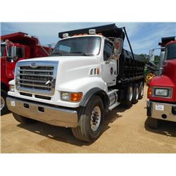 2003 STERLING TRI-AXLE DUMP, VIN/SN:2FZHAZAS83AK82327 - CAT C-12 ENGINE, 10 SPD TRANS, 46K REARS, 18