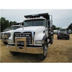 2007 MACK CTP 713 T/A DUMP, VIN/SN:1M2AT04Y97M003618 - 405 HP MACK MP7 ENGINE, MACK 313L 13 SPD TRAN