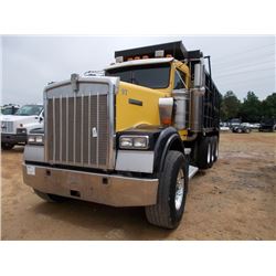 1997 KENWORTH W900 TRI-AXLE DUMP, VIN/SN:1NKWLB0X1VR751944 - 3406 CAT ENG, 10 SPD TRANS, 46K REARS, 