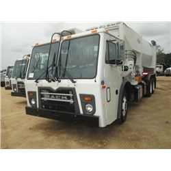 2015 MACK LEU613 AUTOMATED SIDE LOADERS, VIN/SN:1M2AU02C7FM009419 - 345 HP MACK MP7 ENGINE, ALLISON 