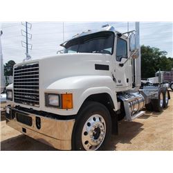 2015 MACK CHU613 T/A TRUCK TRACTOR, VIN/SN:1M1AN07Y6FM019431 - 505 HP MACK MP8 ENGINE, 13 SPD TRANS,